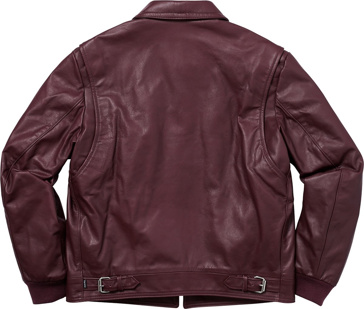 Supreme®/Schott® Leopard Lined Leather Work Jacket view 13
